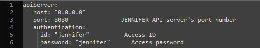 Server Jennifer API arsitektur server jennifer API