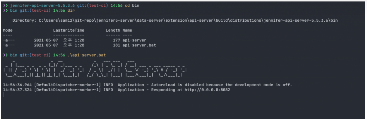 Server Jennifer API arsitektur server jennifer API